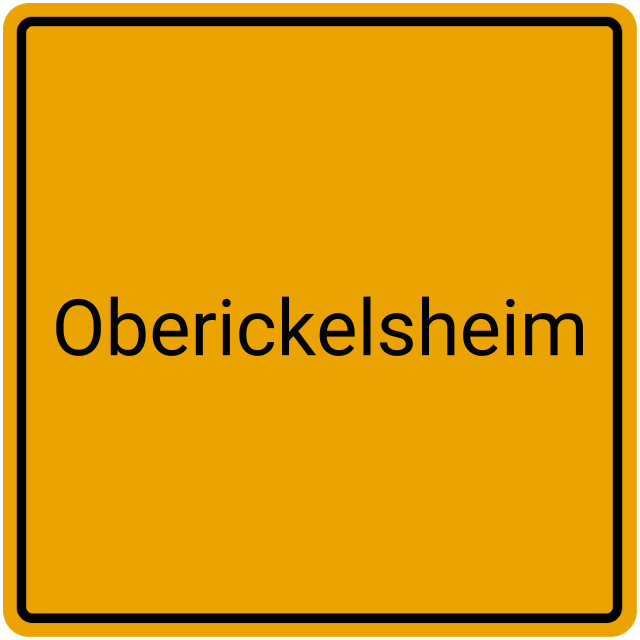 Meldebestätigung Oberickelsheim