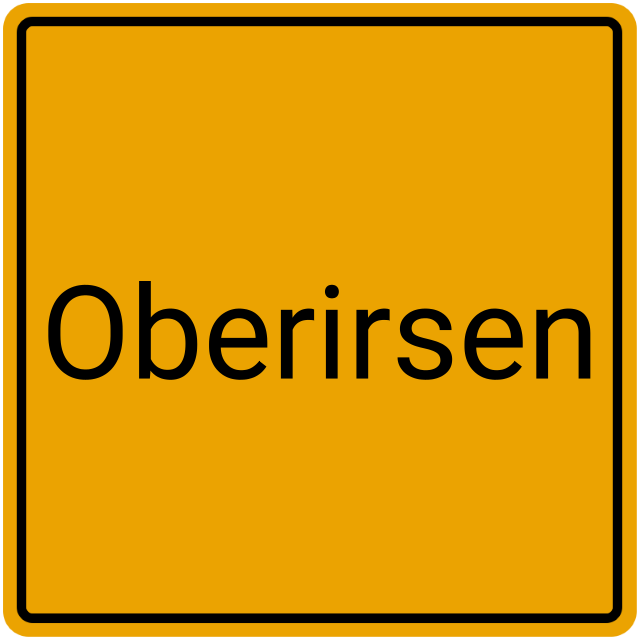 Meldebestätigung Oberirsen