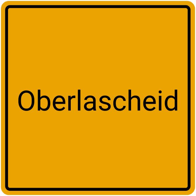 Meldebestätigung Oberlascheid