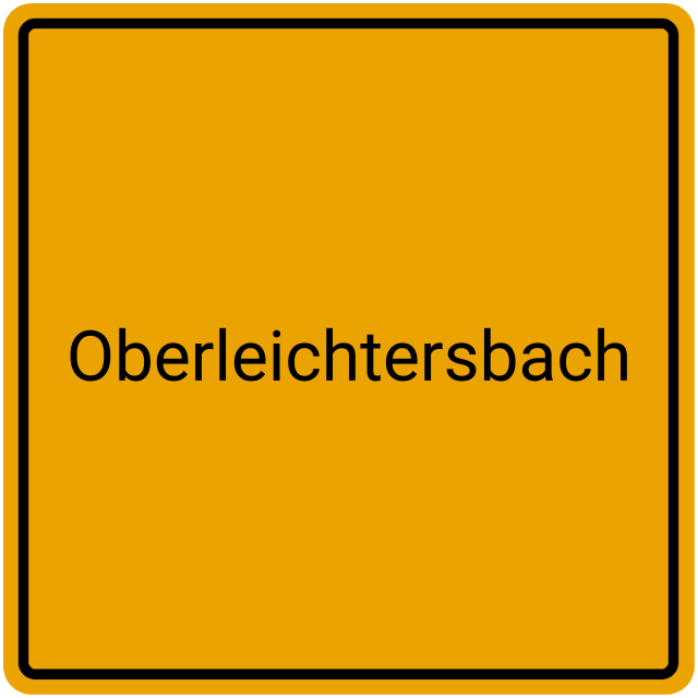 Meldebestätigung Oberleichtersbach