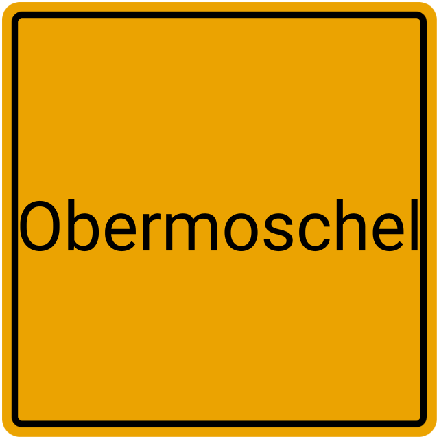 Meldebestätigung Obermoschel