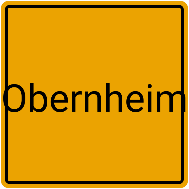 Meldebestätigung Obernheim