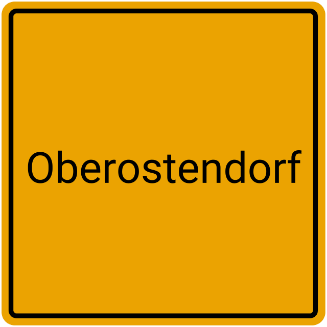 Meldebestätigung Oberostendorf