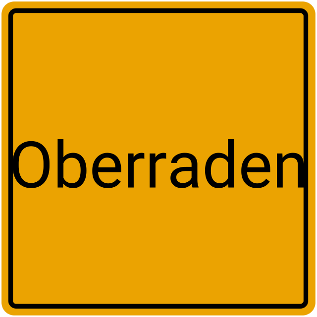 Meldebestätigung Oberraden