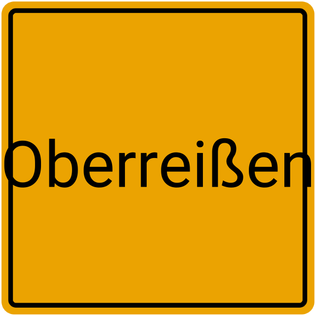 Meldebestätigung Oberreißen