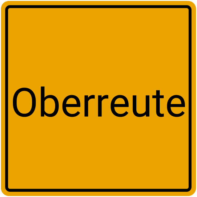 Meldebestätigung Oberreute