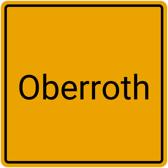 Meldebestätigung Oberroth