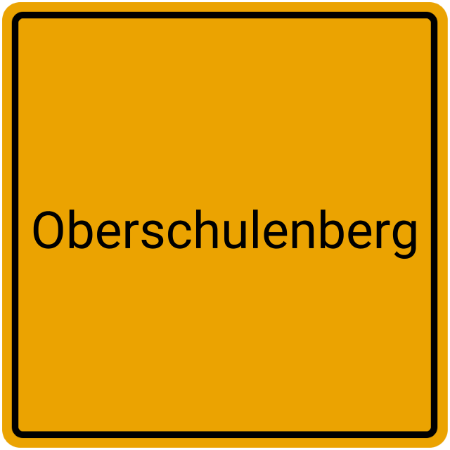 Meldebestätigung Oberschulenberg