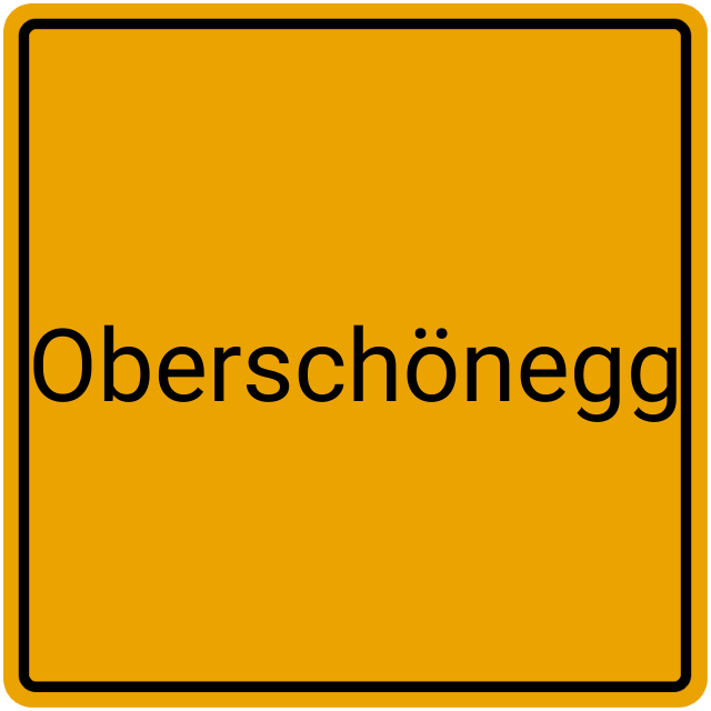 Meldebestätigung Oberschönegg