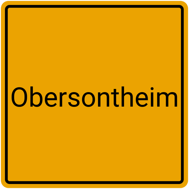 Meldebestätigung Obersontheim