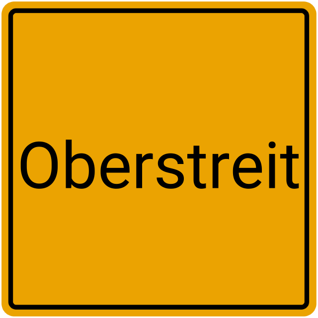 Meldebestätigung Oberstreit