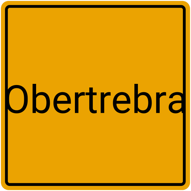 Meldebestätigung Obertrebra