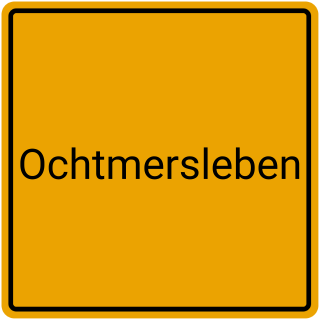 Meldebestätigung Ochtmersleben