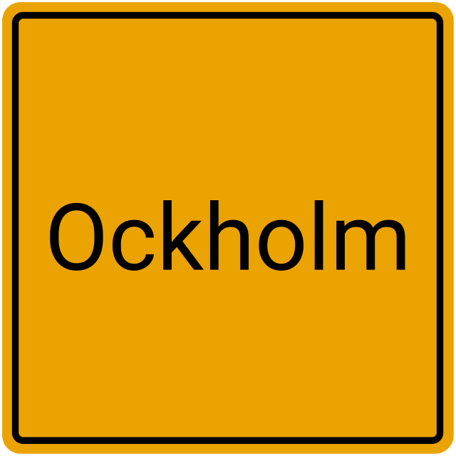 Meldebestätigung Ockholm