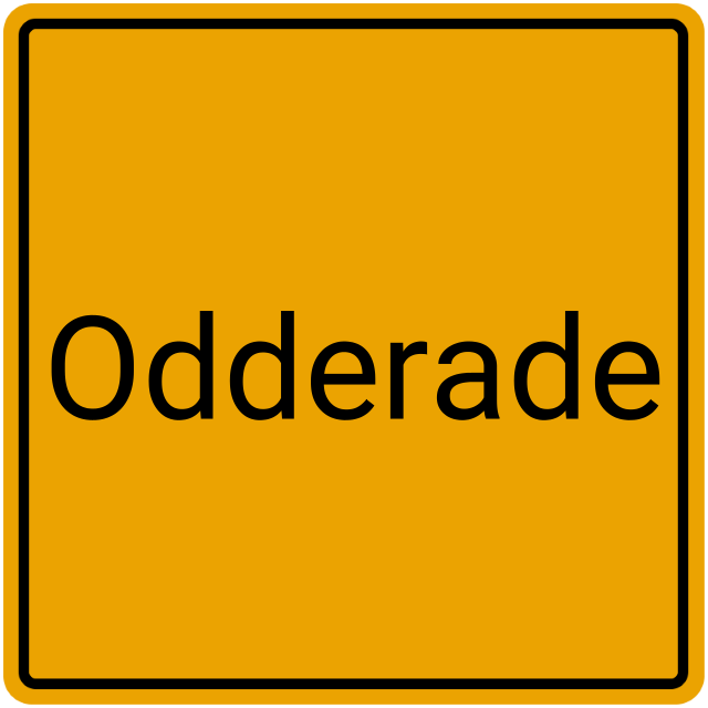 Meldebestätigung Odderade