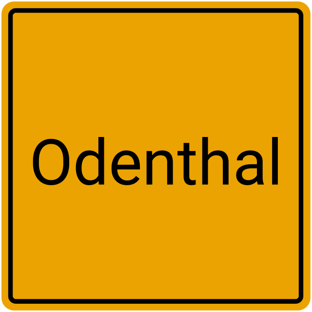 Meldebestätigung Odenthal