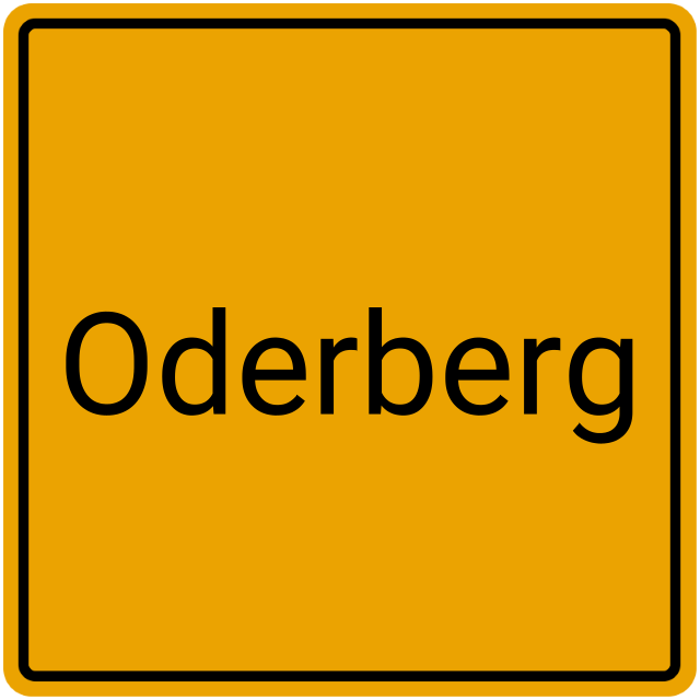 Meldebestätigung Oderberg