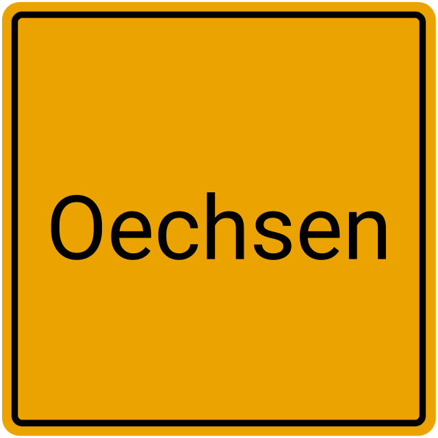 Meldebestätigung Oechsen