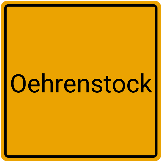 Meldebestätigung Oehrenstock