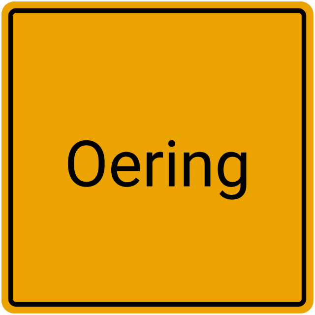 Meldebestätigung Oering