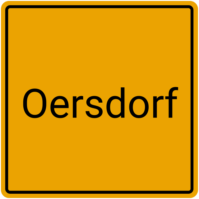 Meldebestätigung Oersdorf