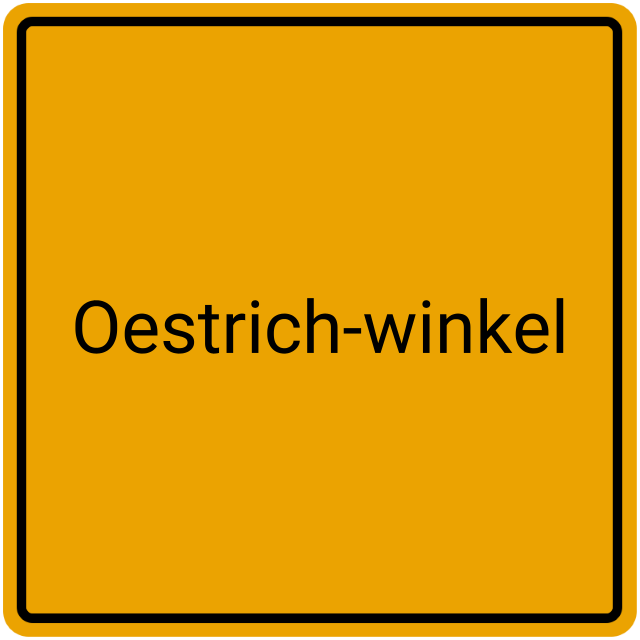 Meldebestätigung Oestrich-Winkel