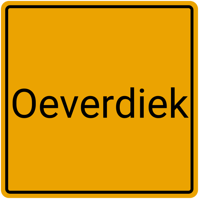 Meldebestätigung Oeverdiek