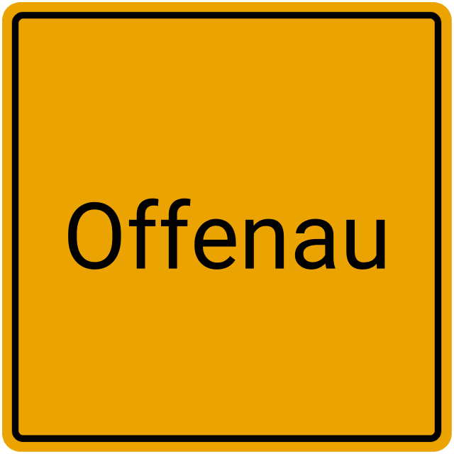 Meldebestätigung Offenau