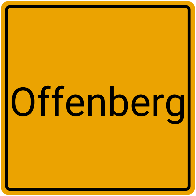 Meldebestätigung Offenberg