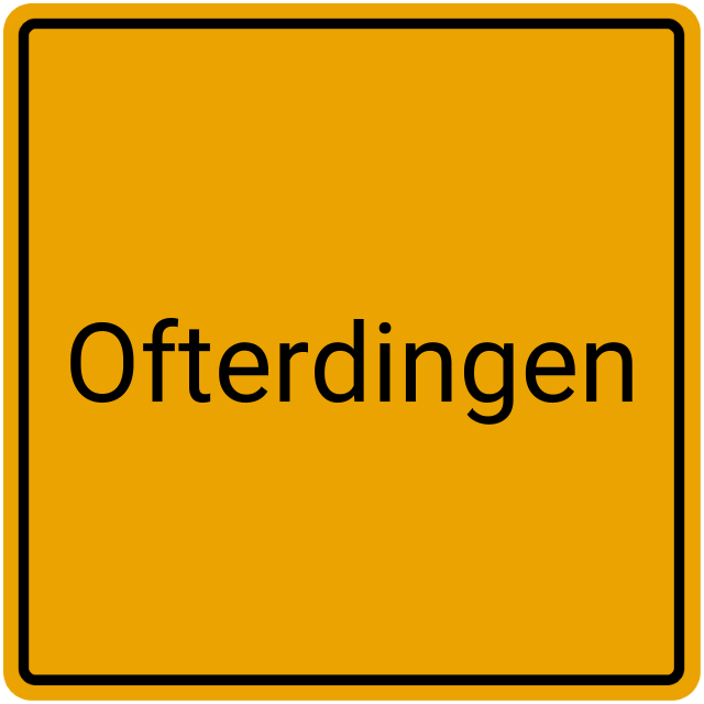 Meldebestätigung Ofterdingen