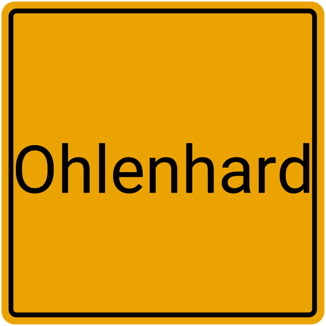 Meldebestätigung Ohlenhard