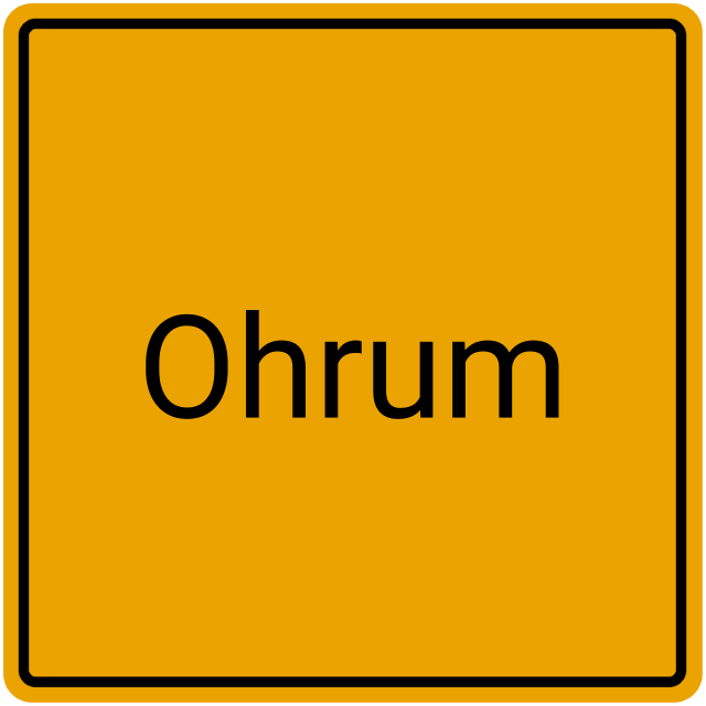 Meldebestätigung Ohrum