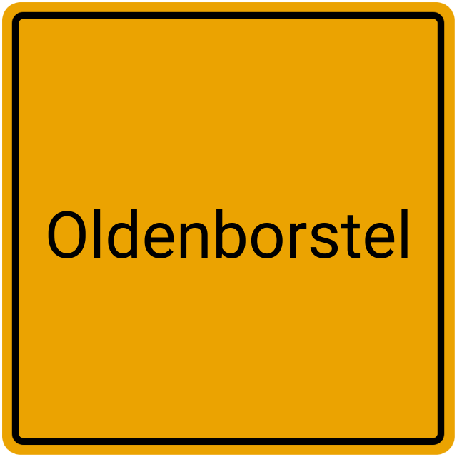 Meldebestätigung Oldenborstel