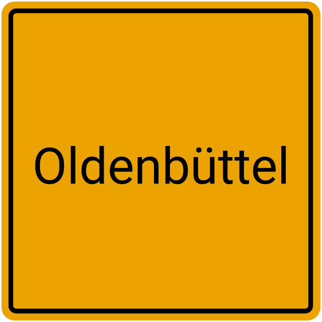 Meldebestätigung Oldenbüttel