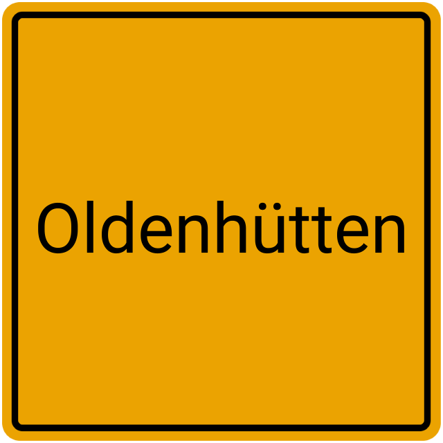 Meldebestätigung Oldenhütten