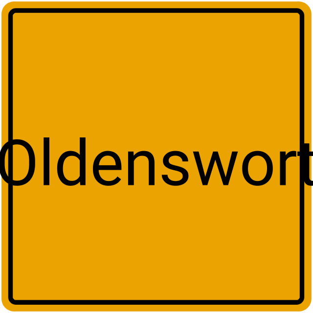 Meldebestätigung Oldenswort