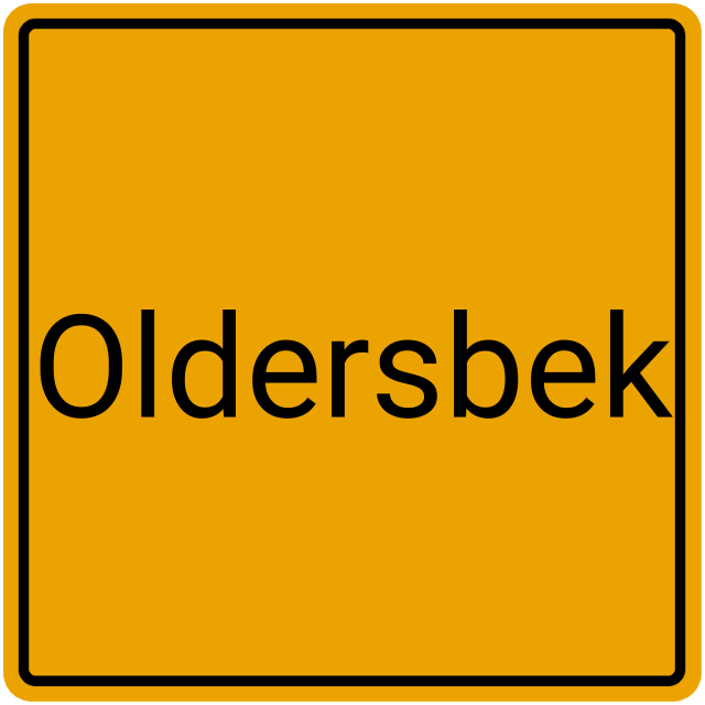 Meldebestätigung Oldersbek