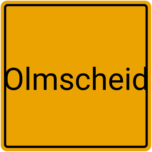 Meldebestätigung Olmscheid