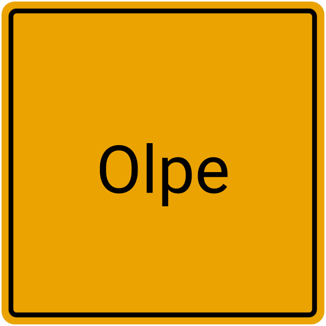 Meldebestätigung Olpe