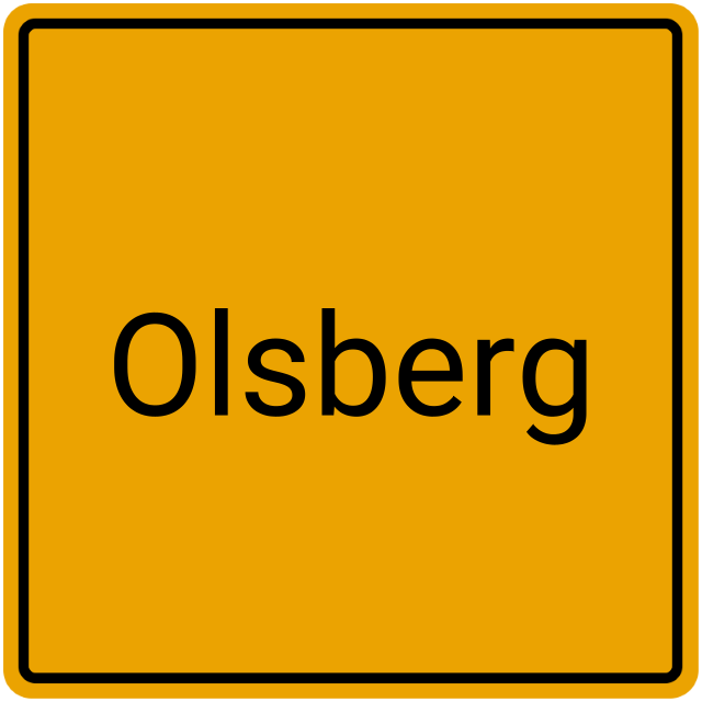 Meldebestätigung Olsberg