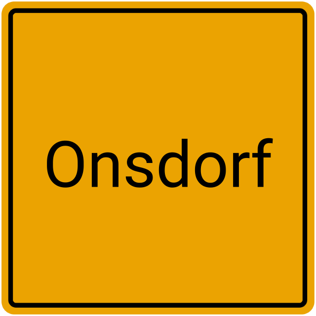 Meldebestätigung Onsdorf