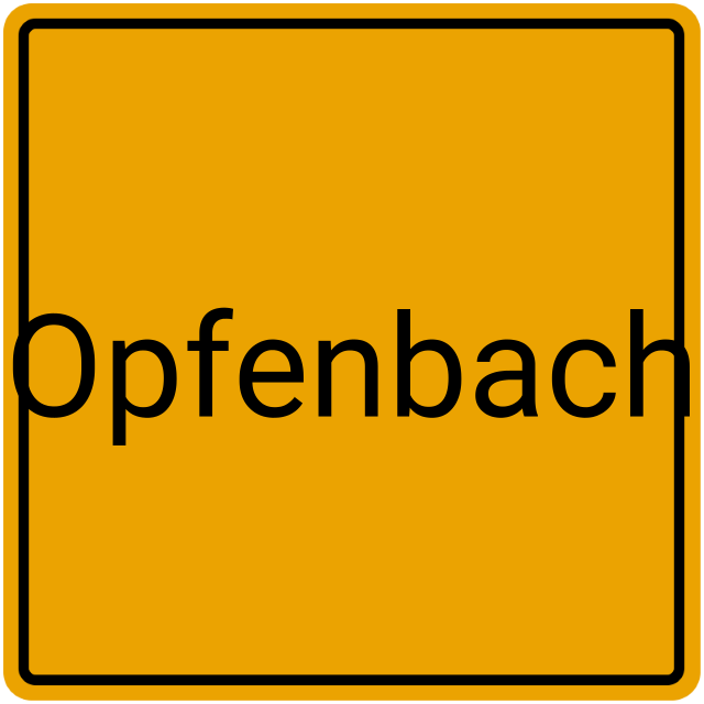 Meldebestätigung Opfenbach