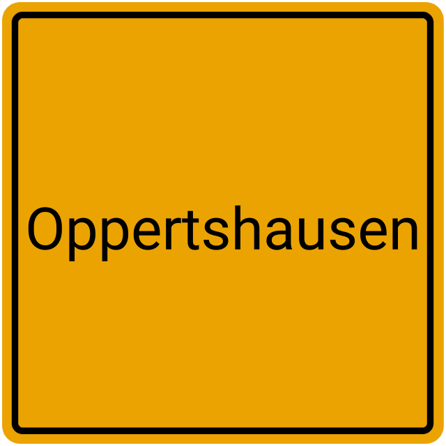 Meldebestätigung Oppertshausen