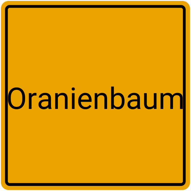 Meldebestätigung Oranienbaum