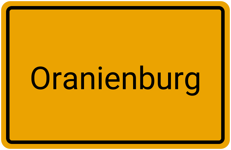 Meldebestätigung Oranienburg