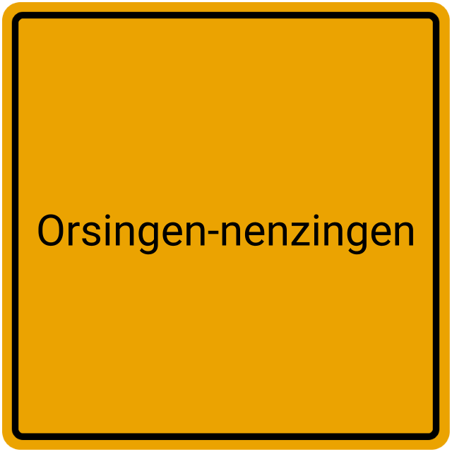 Meldebestätigung Orsingen-Nenzingen