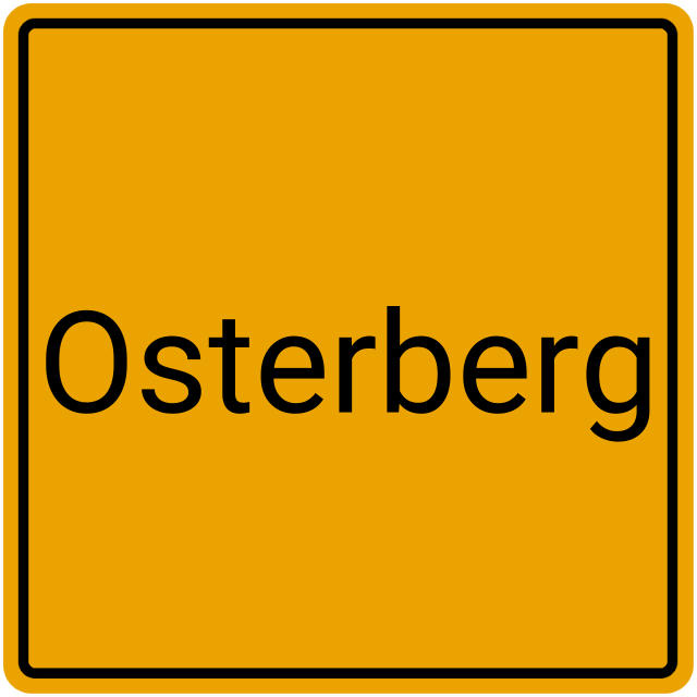 Meldebestätigung Osterberg