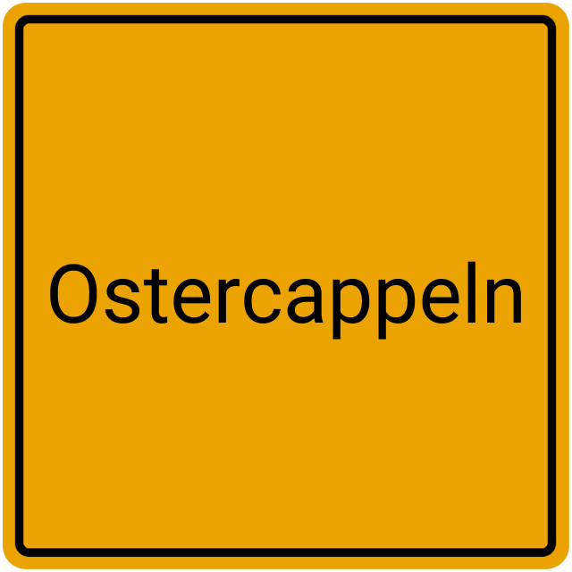 Meldebestätigung Ostercappeln