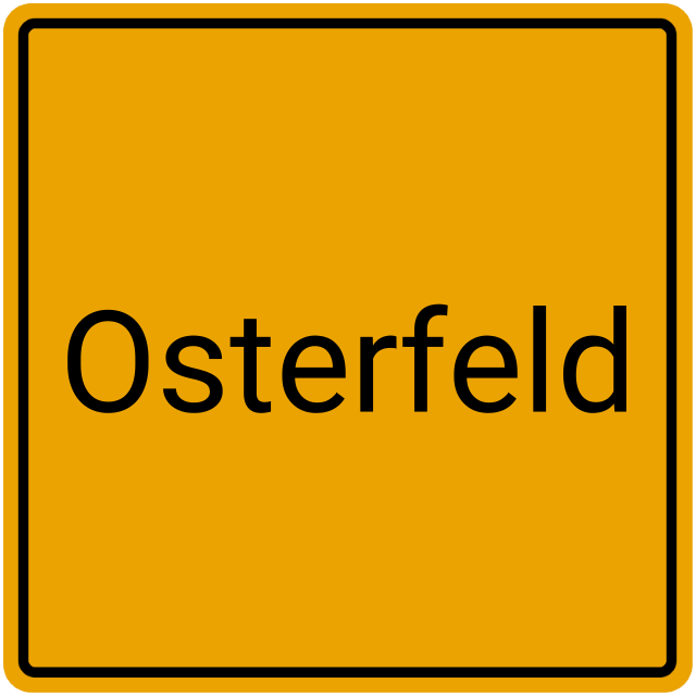 Meldebestätigung Osterfeld