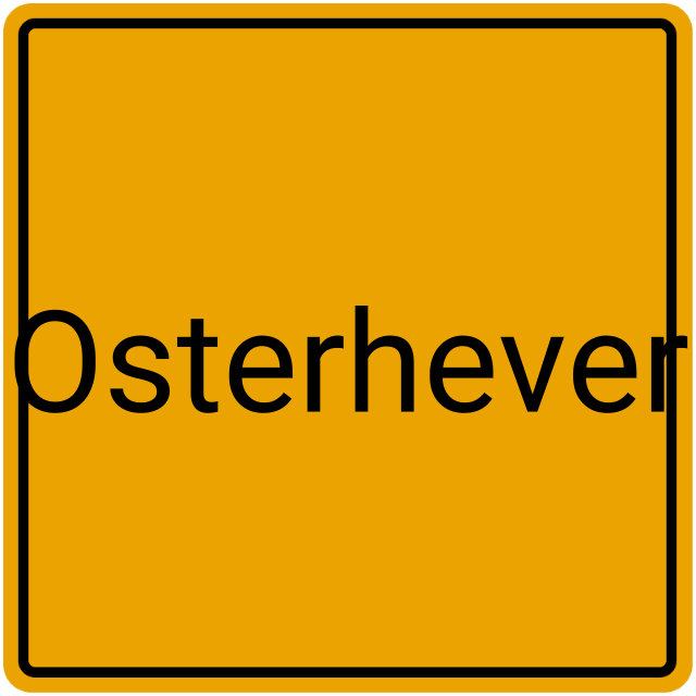 Meldebestätigung Osterhever